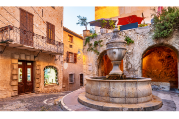Place de la fontaine Saint-Paul-De-Vence