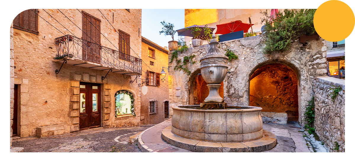 Place de la fontaine Saint-Paul-De-Vence